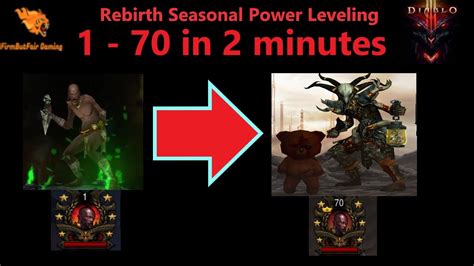 rebirth diablo 3|Diablo 3: Seasonal Rebirth Power Leveling .